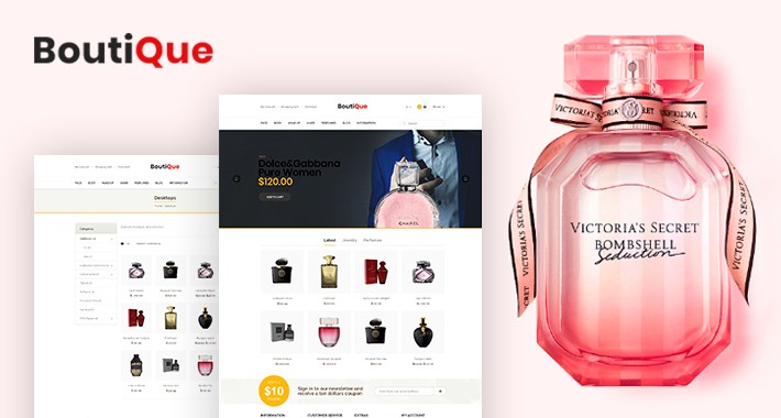 Bountique Perfume Responsive Opencart 3.x Theme
