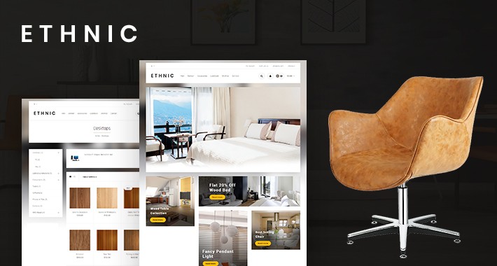 Ethnic-Furniture OpenCart MultiPurpose Responsive Theme