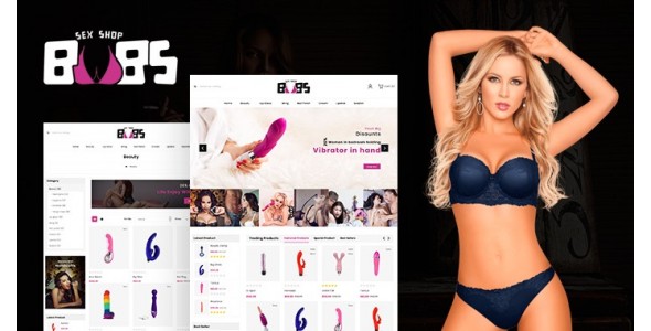Sex Shop Boobs Multipurpose Responsive Opencart 3.x Theme